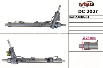 msg-dc202r Рулевая рейка восстановленная MSG DC 202R